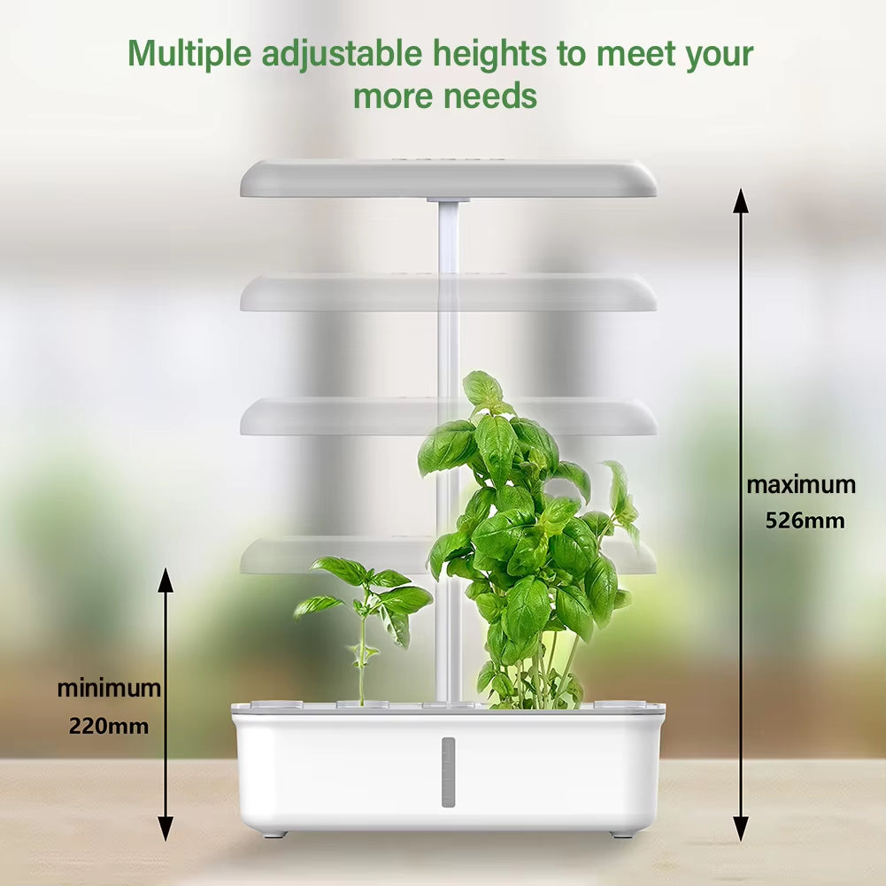 Tuya Wifi Plant Hydroponics System Growing LED Light Soilless Smart Planting Machine Self Watering Indoor Home Gardening Planter